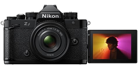 Nikon Z f with 24.5MP Sensor and 4K Video Recording | Iconic Design