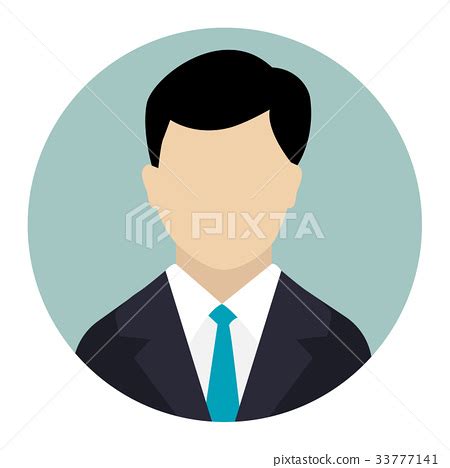 User Icon, Male avatar in business suit-Vector - Stock Illustration [33777141] - PIXTA