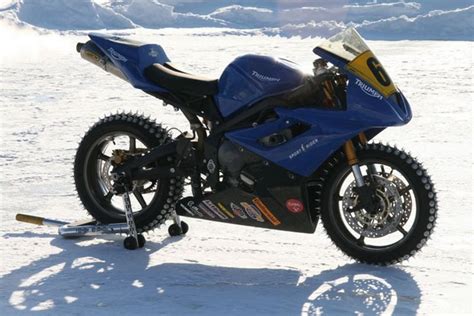 Triumph Daytona 675 Ready For The Ice News - Top Speed