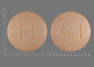 H 41 Pill Orange Round 11mm - Pill Identifier