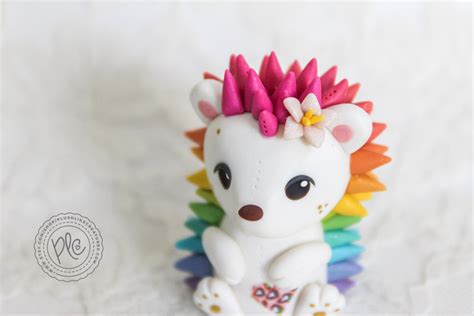 Plushlike Creatures - 🌈 Rainbow hedgehog 🌈 From the shop!