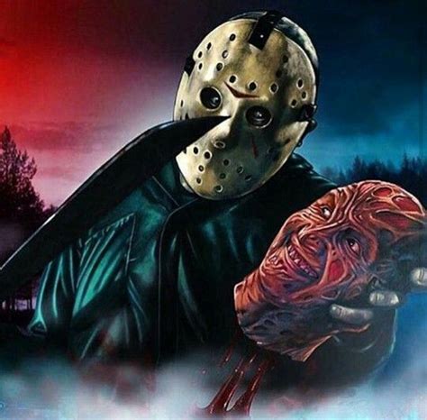 Jason Kills Freddy - Friday the 13th Fan Art (42307557) - Fanpop