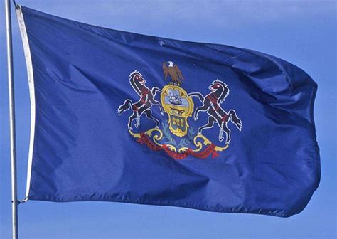 Pennsylvania State Flags - Nylon & Polyester - 2' x 3' to 5' x 8'