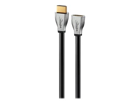 Rocketfish™ - 4' 4K Ultra HD HDMI Extension Cable - Black/silver - Walmart.com