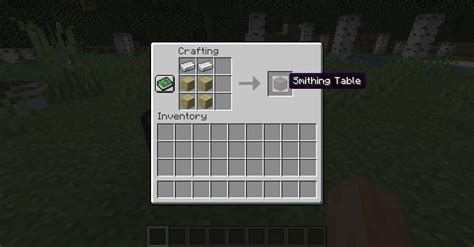 The uses of a Smithing Table in Minecraft