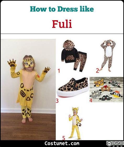 Fuli, Kion, Ono, Beshte (The Lion Guard) Costume for Cosplay & Halloween | Lion guard costume ...