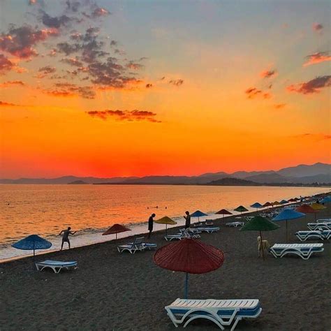 Good evening from #Calis Beach #Fethiye #Turkey | Turkey beach, Turkey travel, Turkey resorts