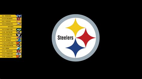 🔥 [50+] Steelers 2015 Schedule Wallpapers | WallpaperSafari