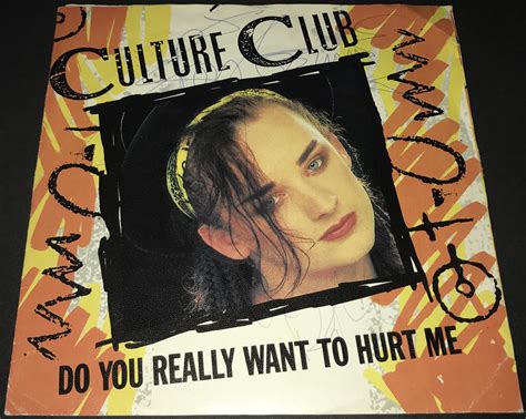 Nostalgipalatset - CULTURE CLUB - Do you really want to hurt me SIGNED Swe-orig 7" 1982