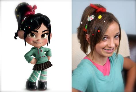 Vanellope von Schweetz | Wreck-It Ralph Hairstyles - Cute Girls Hairstyles