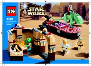 Manual Lego set 4501 Star Wars Mos Eisley cantina