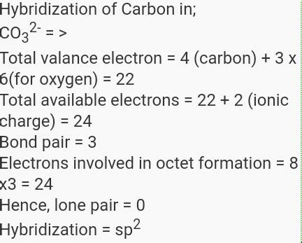 Co3 2 Molecular Geometry