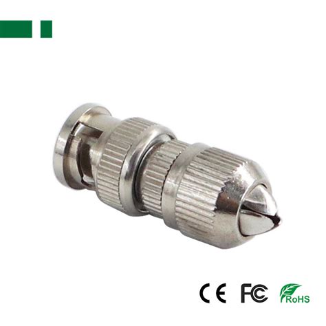 BNC Male Connector with screw, Copper Core.