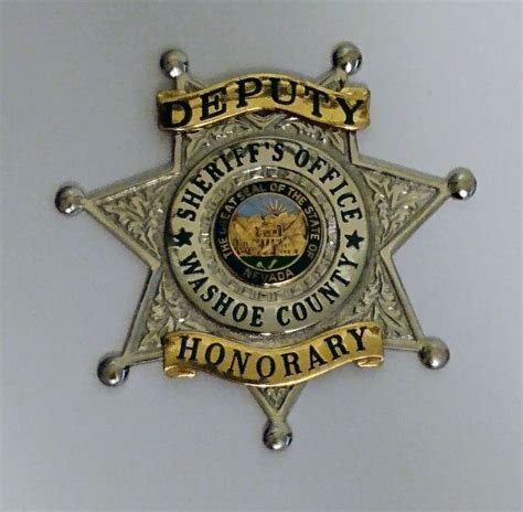 Honorary Deputy, Washoe County Sheriff's Office (Entenmann-Rovin) | Police patches, Law ...