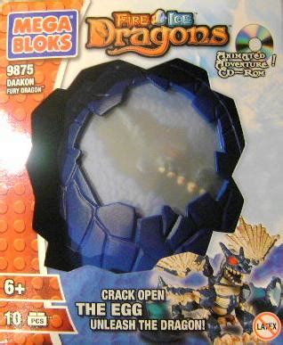 Mega Bloks Fire/Ice Dragons: Daakon Fury Dragon (9874) | www.toysonfire.ca