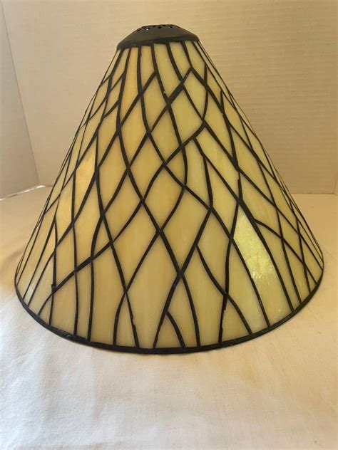 Pair of Vintage Tiffany Style Lamp Shades - Etsy