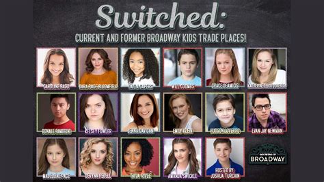 Switched: Current & Former Broadway Kids Trade Places - 54 Below