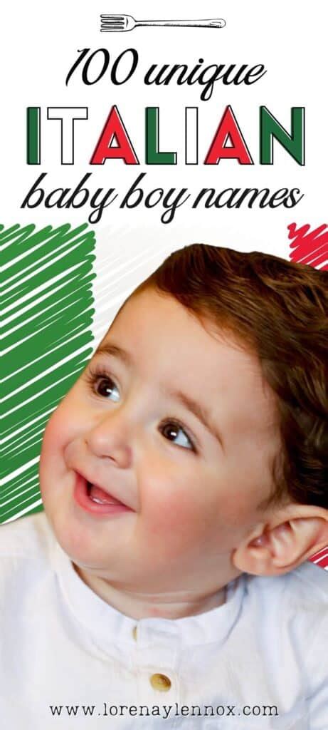 100+ Unique Italian Baby Boy Names (to Use this 2022) - Bilingual ...