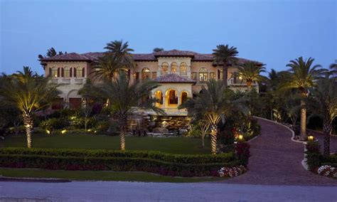 Oceanfront Mediterranean Mega Mansion Traces Its Architectural and ...