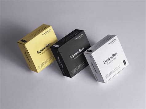 Multiple Box Packaging Mockup - Mockup Love