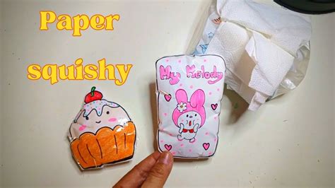 How to make paper squishies tutorial| step by step ( Easy tutorial ) #papersquishy - YouTube