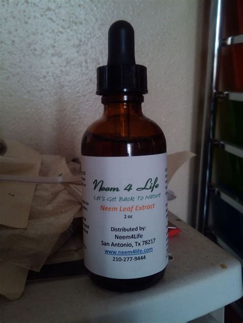 Neem Extract All the wonderful benefits of the neem tree in LIQUID form ...