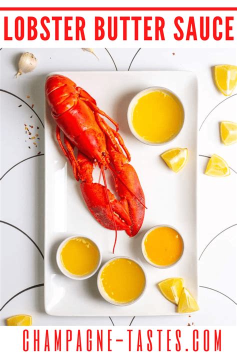 Lobster Butter Sauce (4 Ways!) - Champagne Tastes®