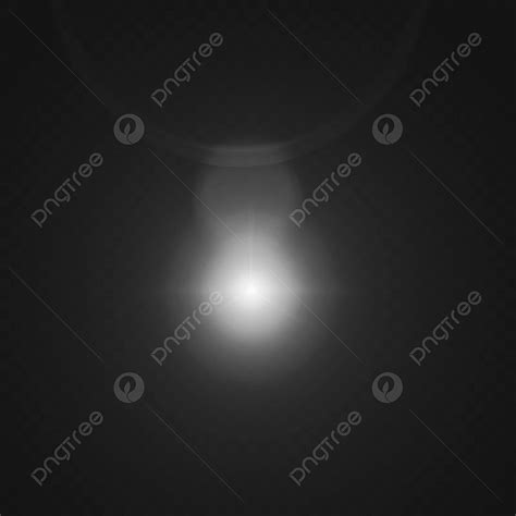 White Hd Lens Flare Effect, Abstract, Light, Background PNG Transparent ...