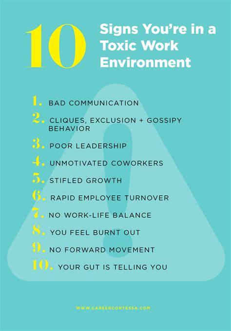 10 Signs of a Toxic Work Environment + What to Do | Career Contessa