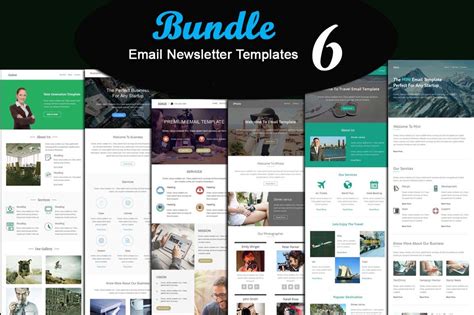 Email newsletter templates collection | Free download