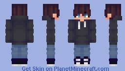 || Hoodie with Jeans || Minecraft Skin