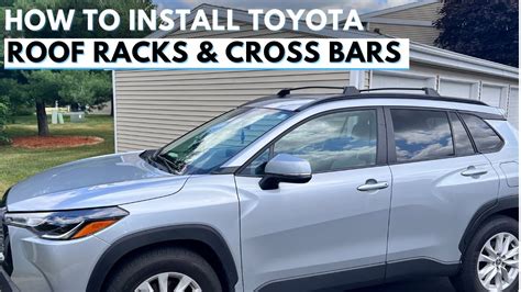 DIY Roof Rack Installation for Toyota: A Step-by-Step Guide - YouTube