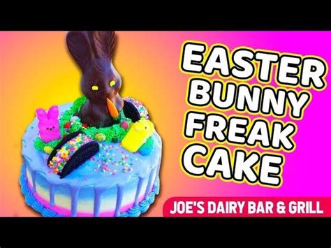 Easter Bunny Freak Cake | Cake, Easter bunny cake, Bunny cake