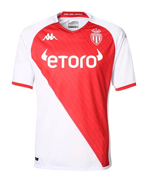 AS Monaco 2022-23 Home Kit