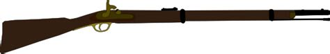 Musket American Gun Clip Art at Clker.com - vector clip art online ...