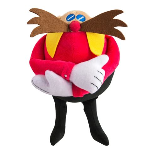 20th Anniversary The Hedgehog Modern Eggman Plush Toy, Red Doctor ...