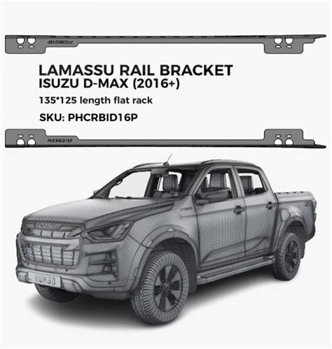 Buy Isuzu D Max Roof Rack (2016+) Online | LAMASSU RACK – Lamassu-Rack