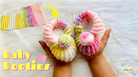 Crochet this Super Easy Baby Booties | Crochet Tutorial - YouTube