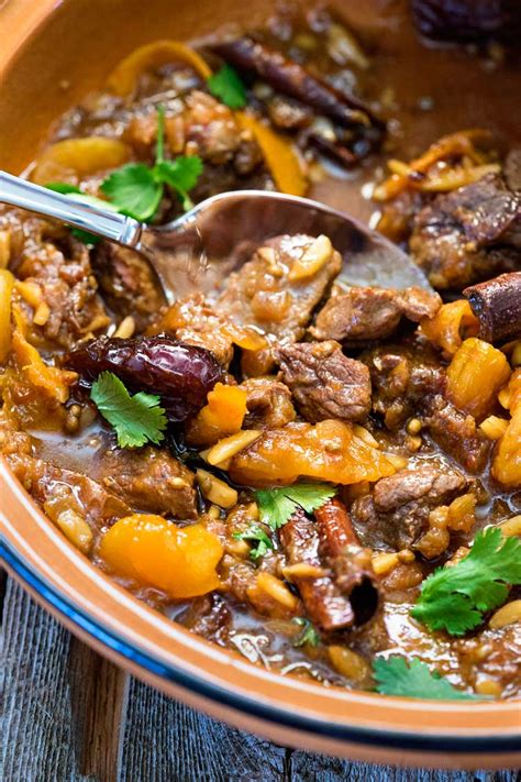 Lamb Tagine with Dates and Apricots - Kevin Is Cooking