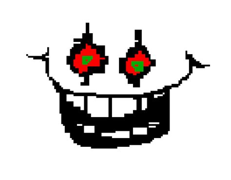 omega flowey face | Pixel Art Maker