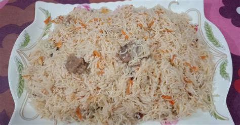 Beef afghani pulao(kabuli pulao) Recipe by Erum Rafaqat - Cookpad