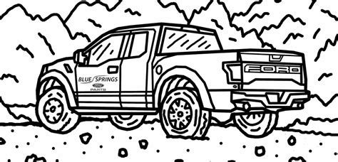 Truck Coloring Pages Ford