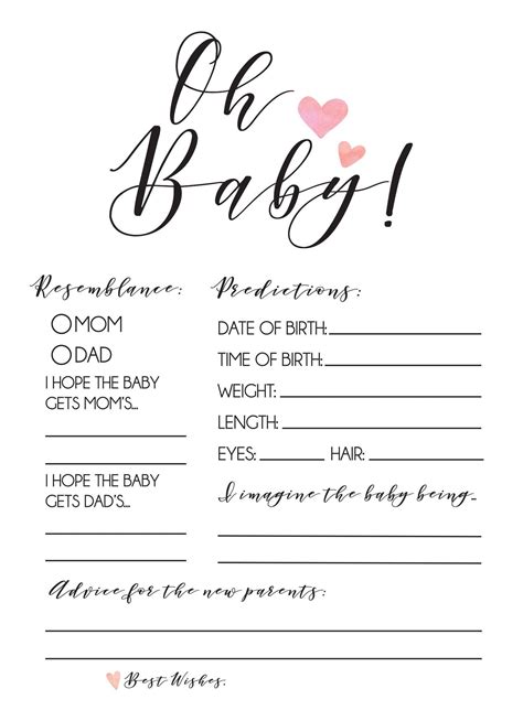 "Save time and money by printing your own baby shower activity! This ...