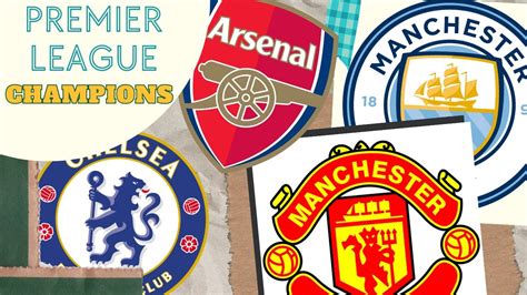 ALL THE CHAMPIONS IN PREMIER LEAGUE HISTORY. (2023) - YouTube