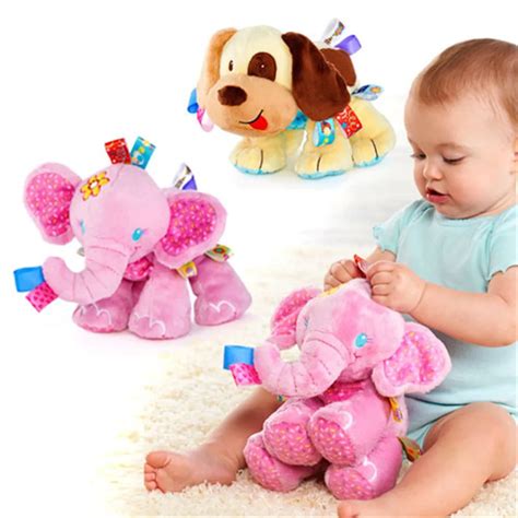 Baby cute elephant Plush Toys kids soft toys Dog children Stuffed plush Animal Toy Infant ...