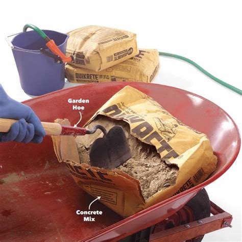 How to Properly Mix Concrete — The Family Handyman