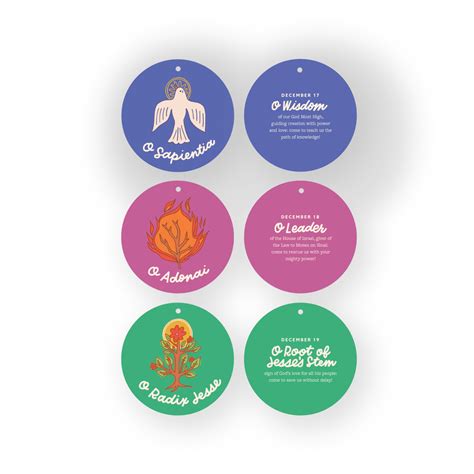 "O Antiphons" Ornaments – Catholic Family Crate