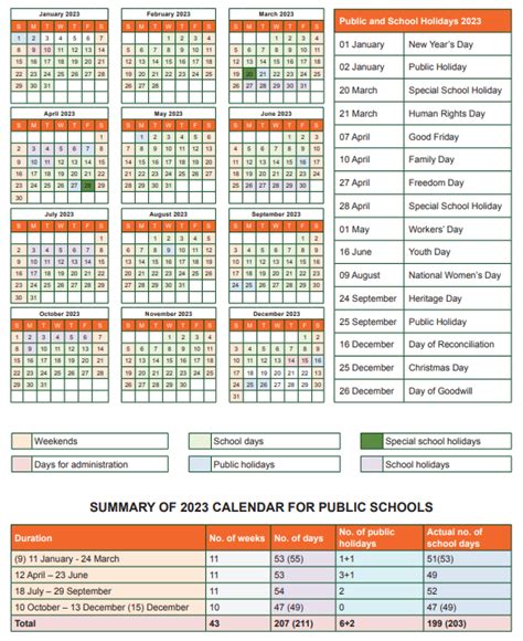 Here is the new calendar for schools in South Africa - Daily Star