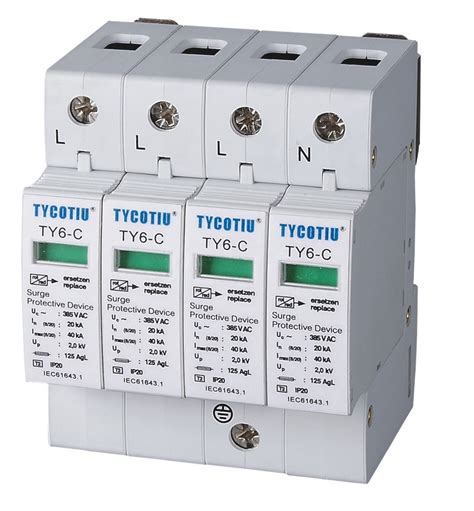 Surge Protective Device (SPD) (TY6-C/4-385-40) - Surge Protective Device and Surge Suppressor