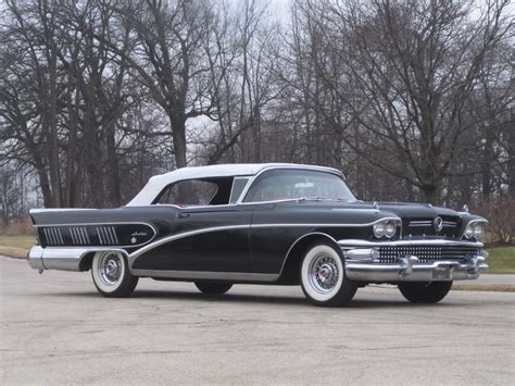 1958 Buick Limited Carlsbad Black Convertible 364cu/300hp | Frank's Classic Cars